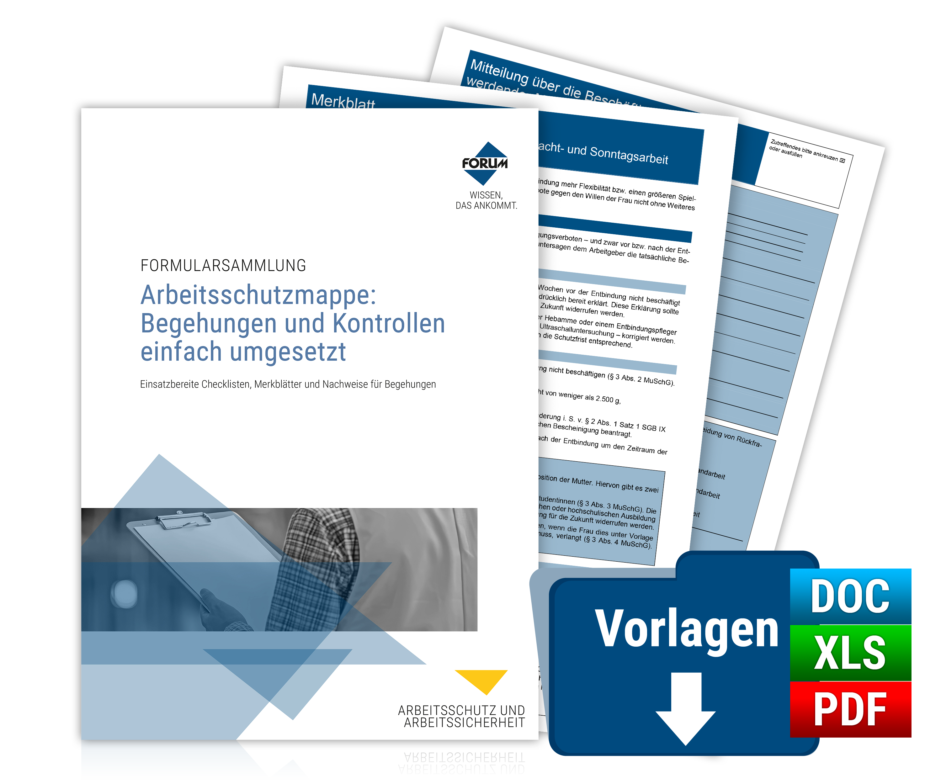 Arbeitsschutzmappe: Begehungen und Kontrollen einfach umgesetzt