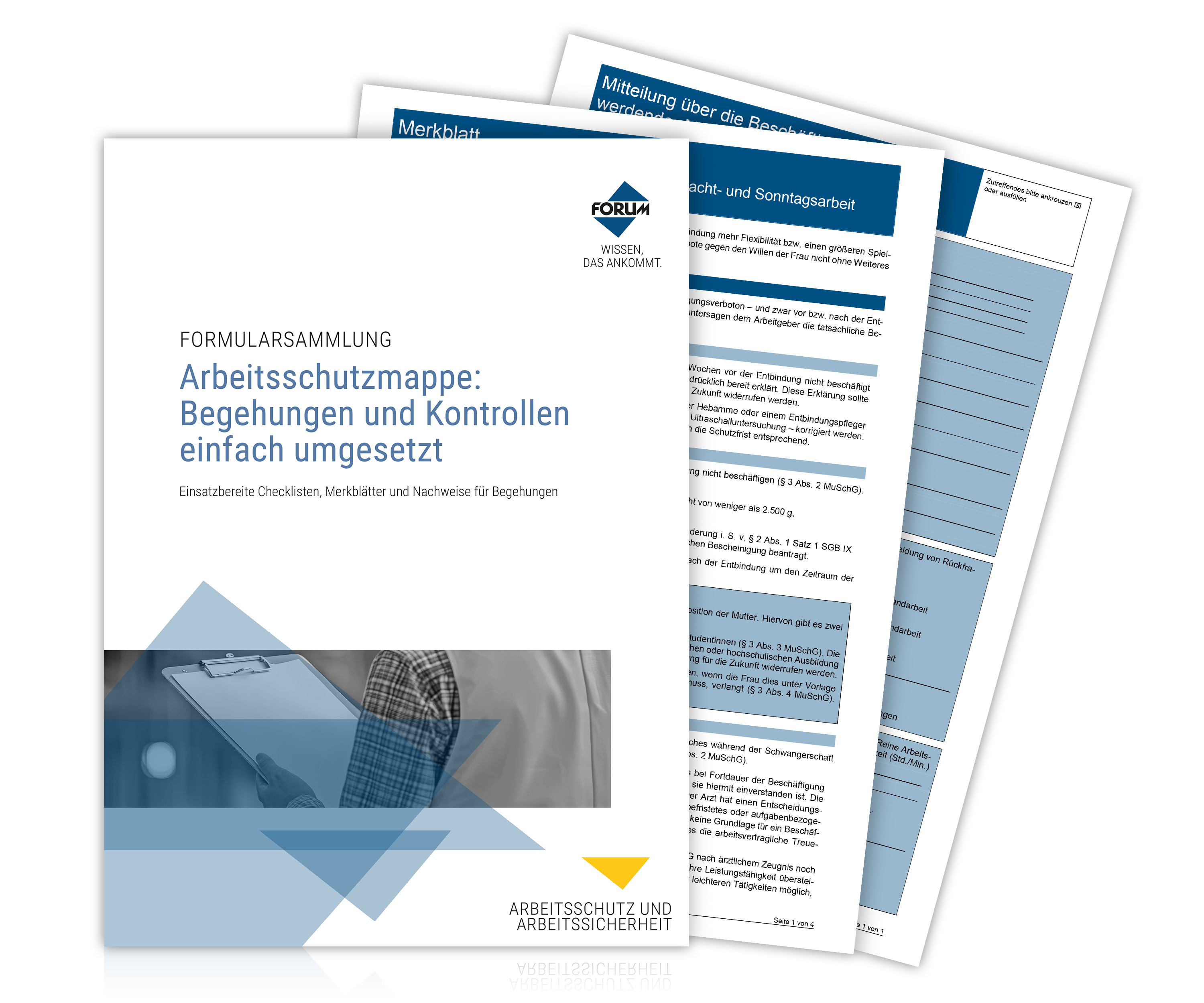 Arbeitsschutzmappe: Begehungen und Kontrollen einfach umgesetzt