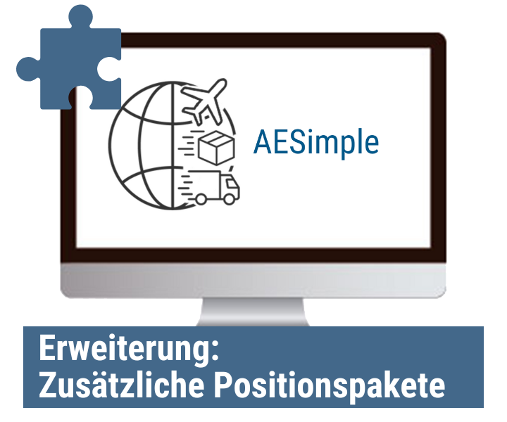 AESimple - Erweiterung: Zusätzliche Positionspakete