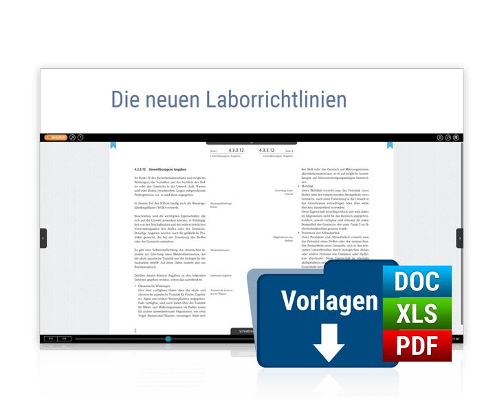 Die neuen Laborrichtlinien