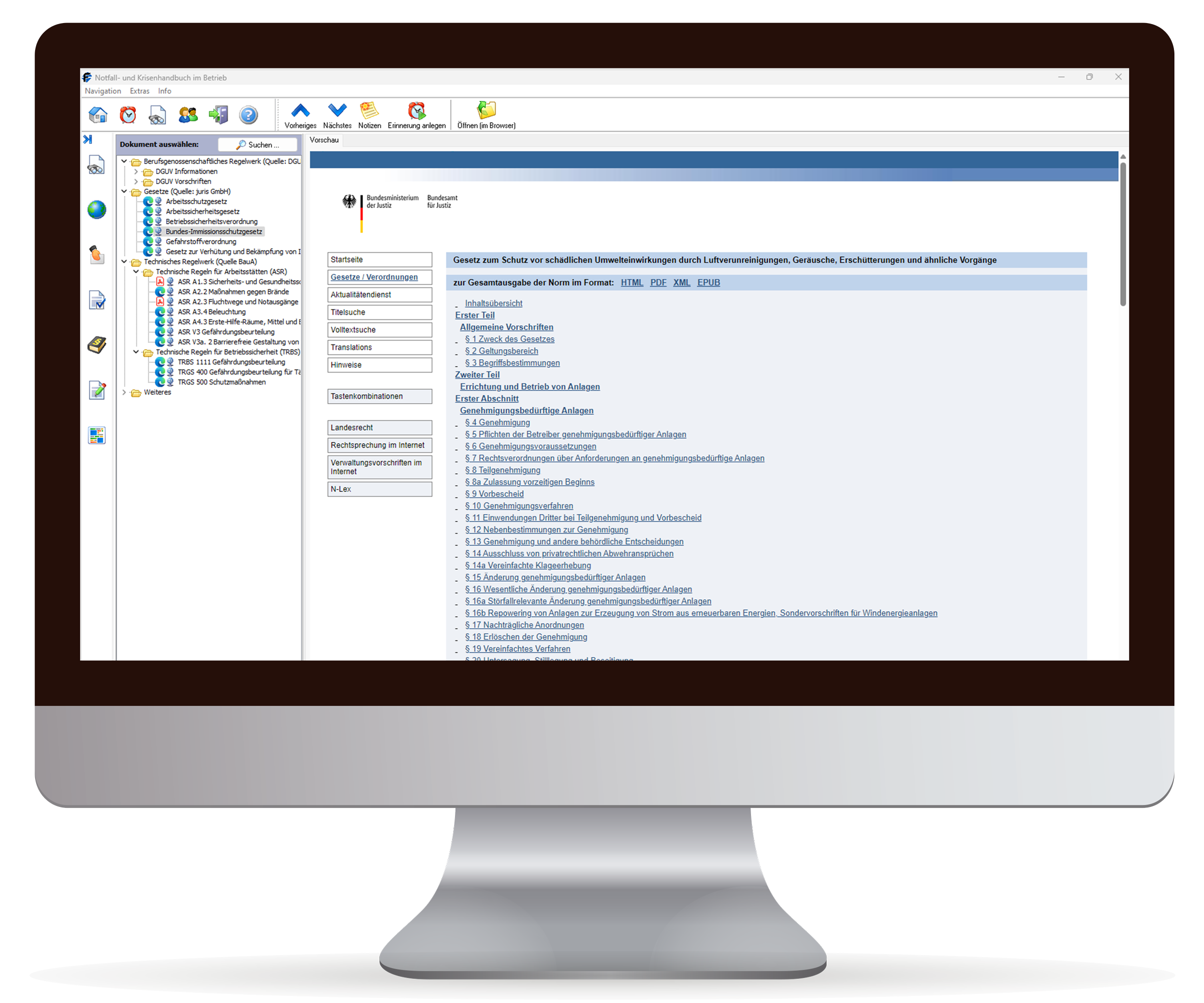 Notfall- und Krisenhandbuch Software