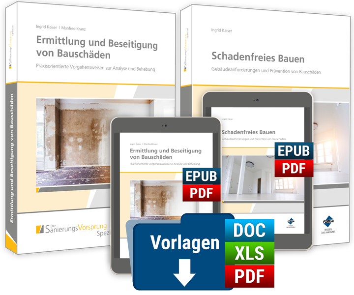 Schadenfreies Bauen sowie Ermittlung und Beseitigung von Bauschäden