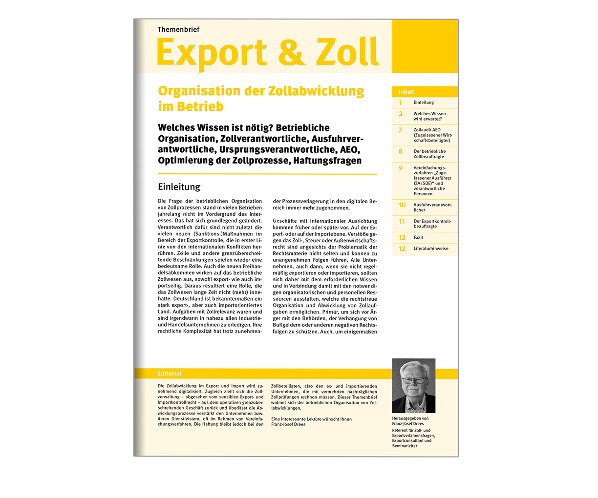 Themenbrief Zoll & Export
