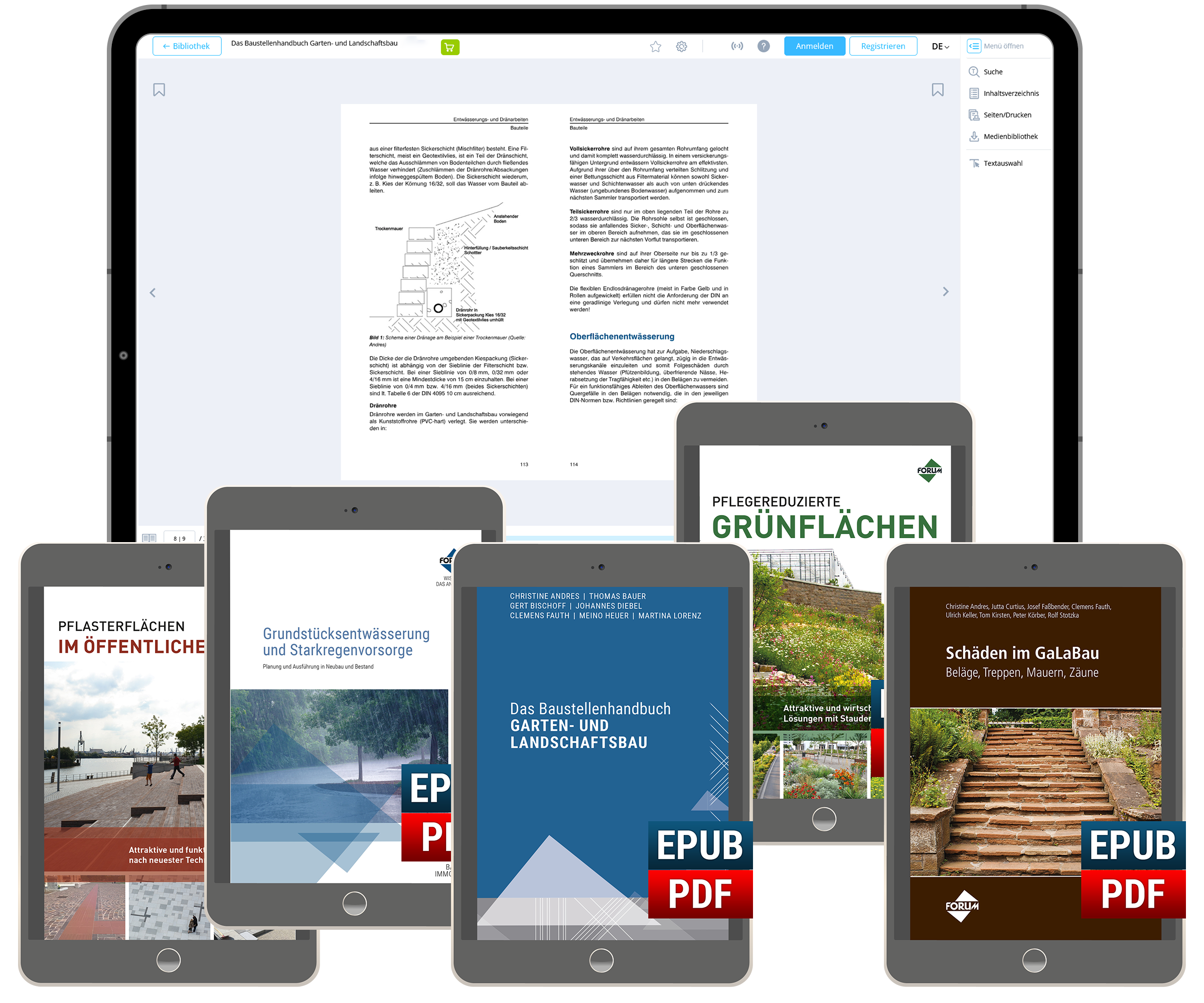 Buchpaket Garten- und Landschaftsbau