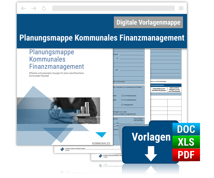 Planungsmappe Kommunales Finanzmanagement